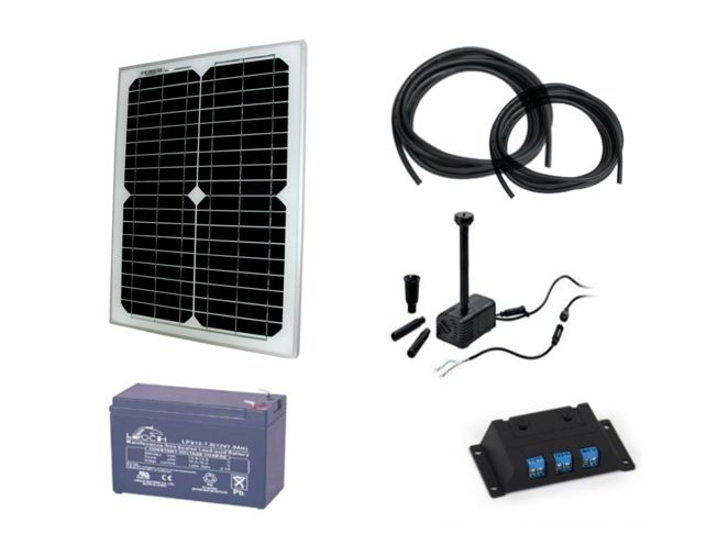 Solarni komplet vrt sistema 12V - 20W