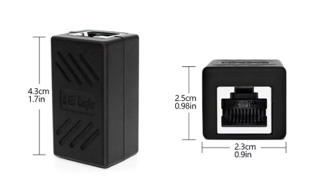 EuroLan STP Adapter C6 2x RJ45
