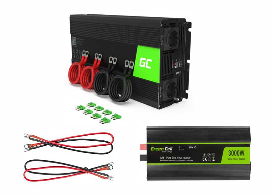 GCell Pretvornik INV12 DC12V 3000W