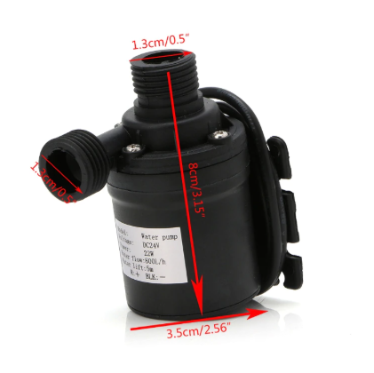 Mini solarna vodna pumpa  DC12V 19W