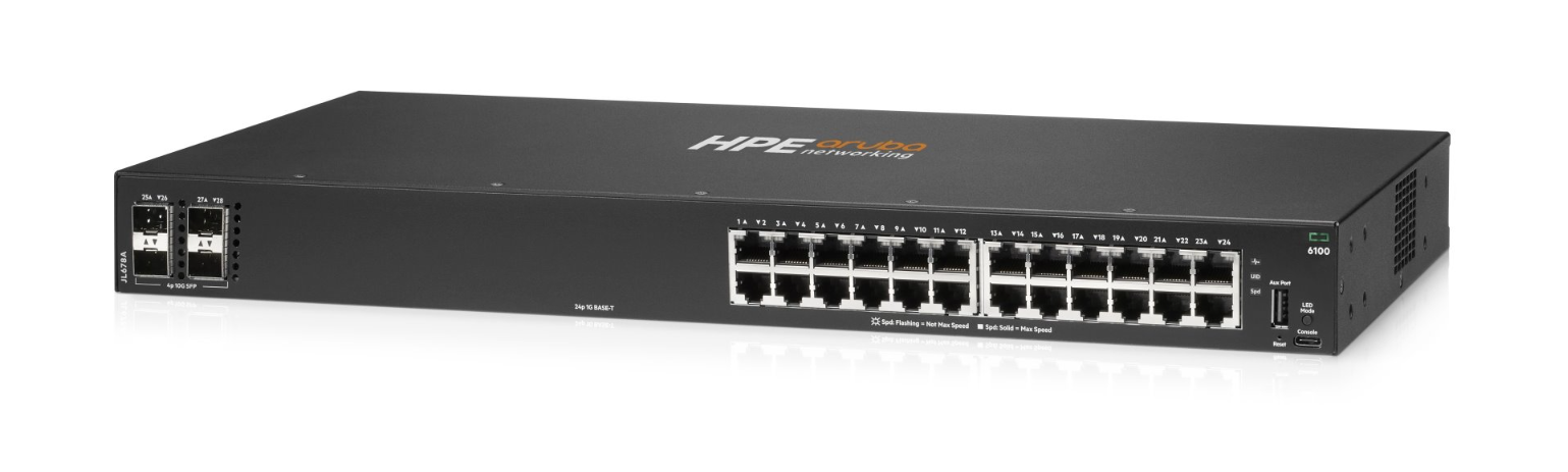 HPE Networking Stikalo CX 6100 24G