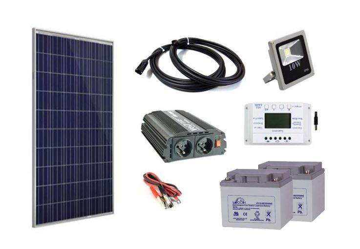 Solarni komplet vikend sistema 24V - 380W