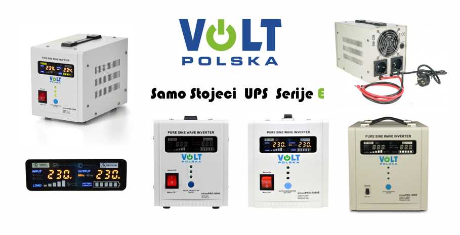 Volt Smart UPS Inverter S-PRO 12V 500E