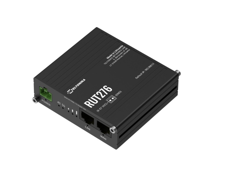 WiFi Teltonika RUT276 IndustriCell Router 5G RS-232/485