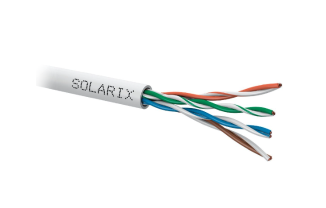 Kabel Solarix SXKD UTP Cat5E PVC 500m
