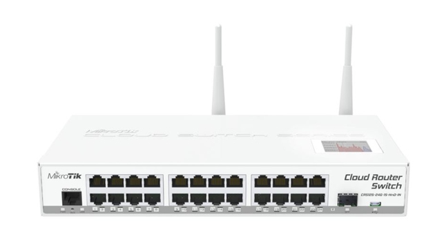 WiFi Mikrotik Router CRS125 24G-2HnD-IN
