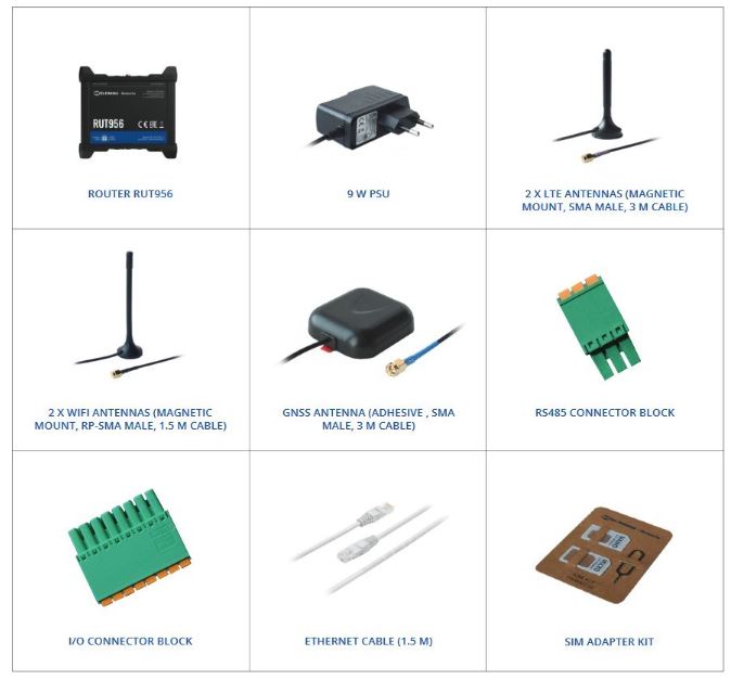 WiFi Router Teltonika RUT956 Industri Cell