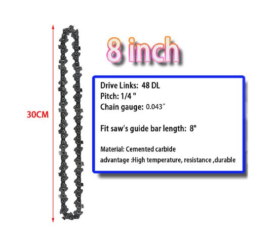 Nadomestna Veriga ChinaSaw 8" 48DL
