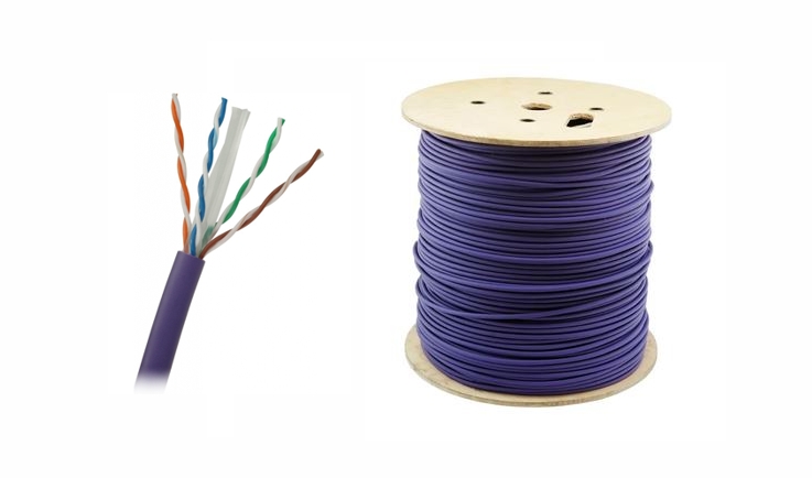 Kabel Purple UTP SXKD Cat6 - 500m