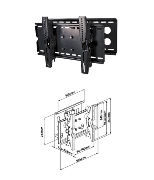Monaco LCD nosilec DP108S 23-37"