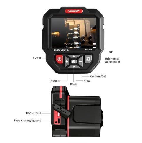 Noyafa endoskop 5m 3.5" 1080p NF615