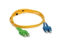 Opton Patch 2x SC APC/UPC SM-D 1m