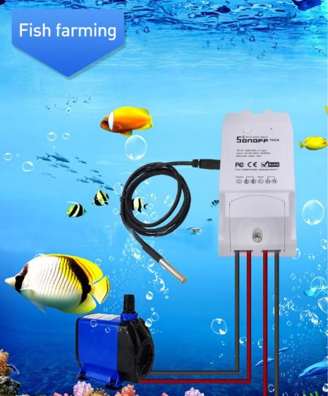 WiFi SonOff termostat TH16 + Senzor