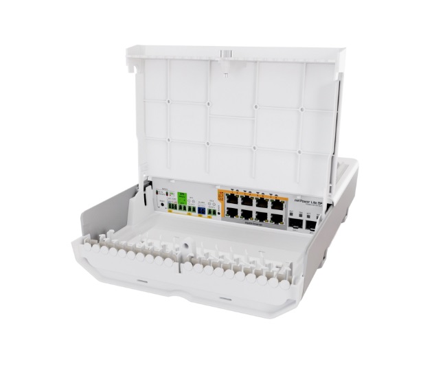 MikroTik Outdoor PoE Switch CSS610-8P-2S+OUT