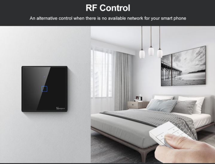 WiFi SonOff Touch stikalo T2EU-2G