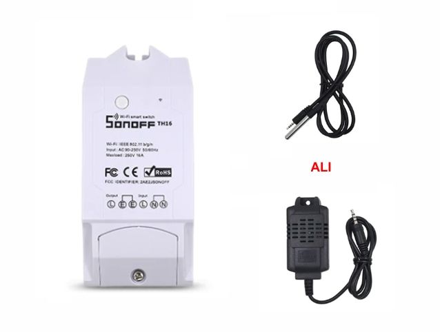 WiFi SonOff termostat TH16 + Senzor