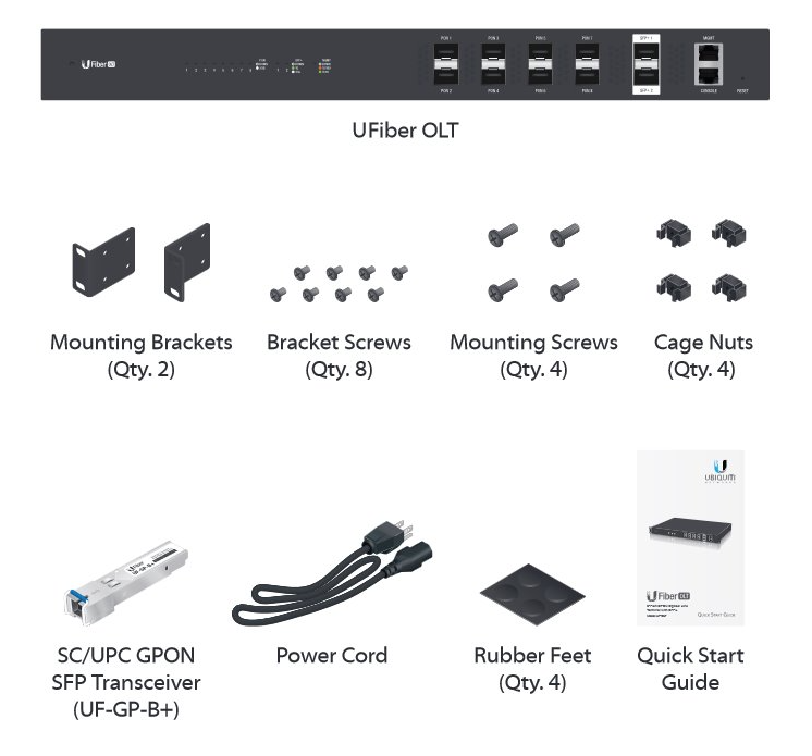 Ubiquiti UF-OLT - UFiber OLT 8xGPON
