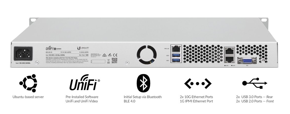 Ubnt UniFi Aplikacijski Strežnik UAS-XG