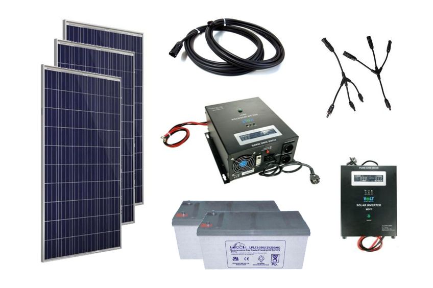 Solarni komplet vikend sistema 24V - 1140W