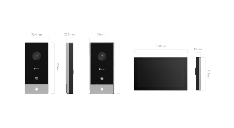 EzViz Video Domofon HP5 IP KIT