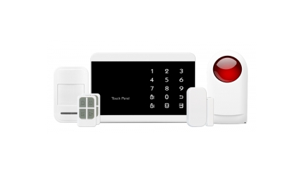 WiFi Mobilni GSM alarm LCD iSG61