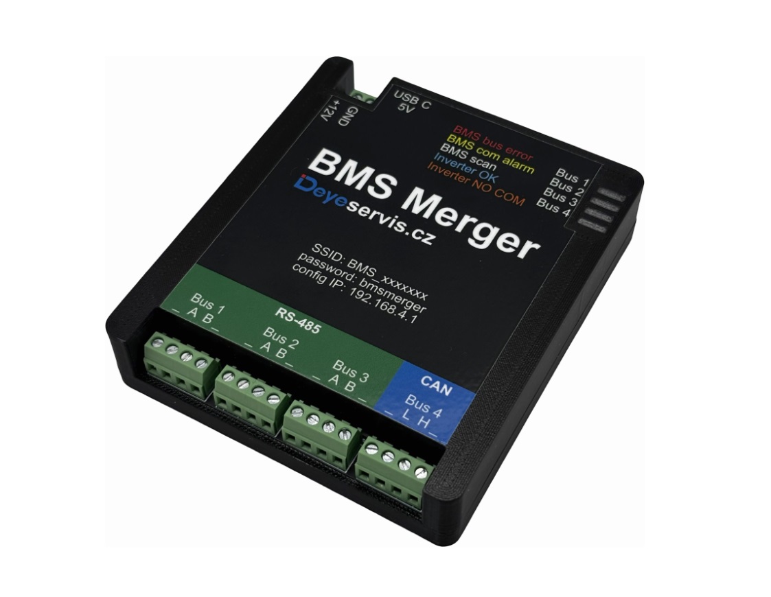 Baterijski Manager BMS 3xRS485 na CAN do 48x