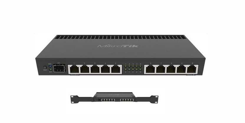 MikroTik Router RB4011iGS+RM