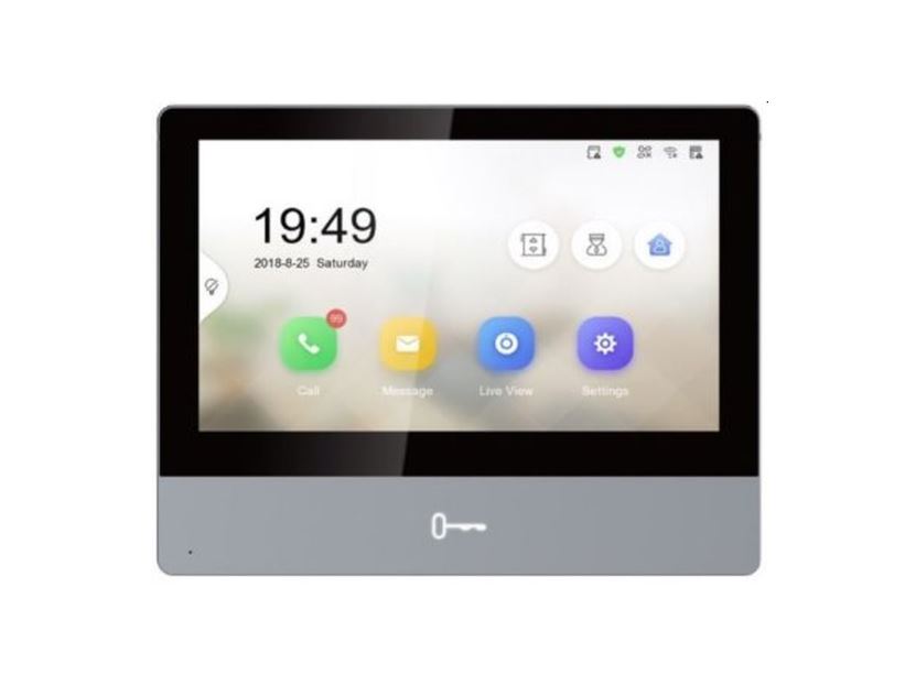 Hikvision notranji zaslon 7" KH8350-TE1 BL