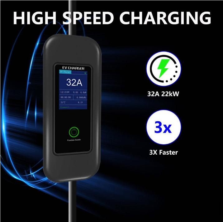 Tuya polnilec Immax NEO LITE EV/PHEV AC tip2 22 kW