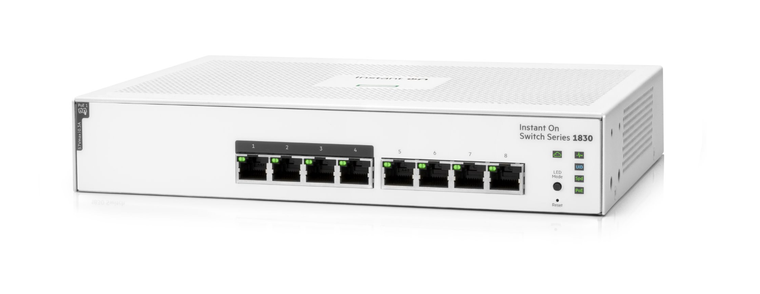 HPE Networking Stikalo PoE Instant On 1830 8G 65W