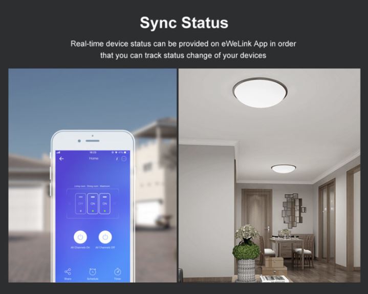 WiFi SonOff Touch stikalo T2EU-2G