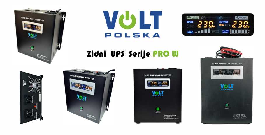 Volt Smart UPS Inverter S-PRO 12V 800W