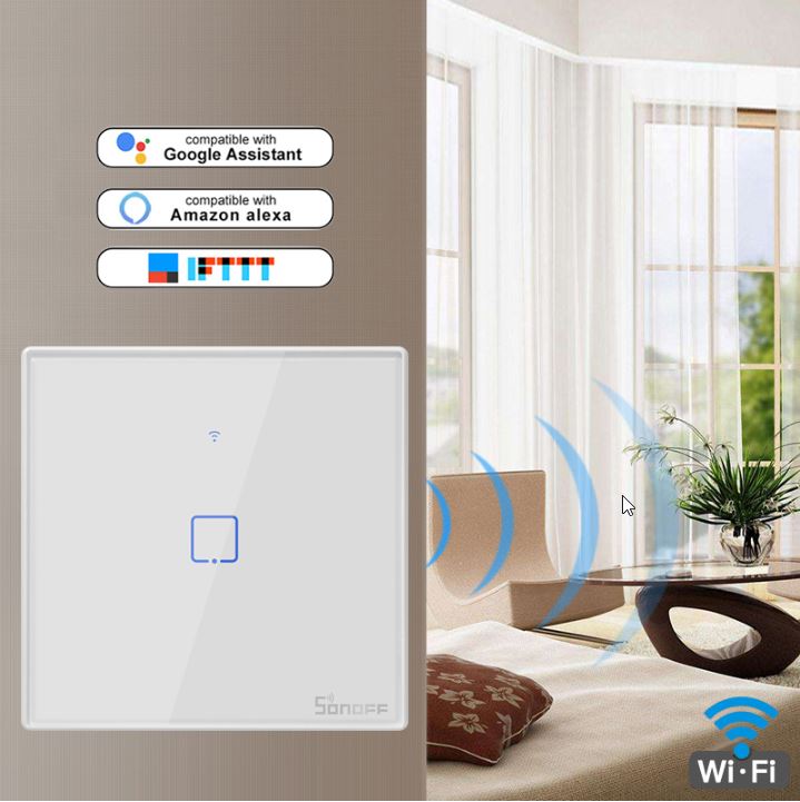 WiFi SonOff Touch stikalo T2EU-2G