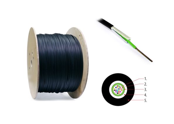Outdoor Optični kabel SM24 G652D