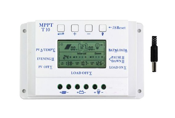 UNI Regulator MPPT10+PMW 12-24V 10A
