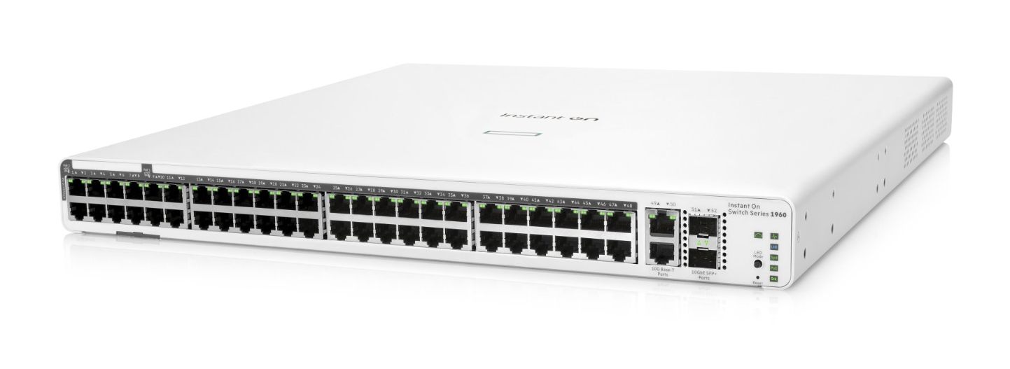 HPE Networking Stikalo PoE Instant On 1960 48G 600W