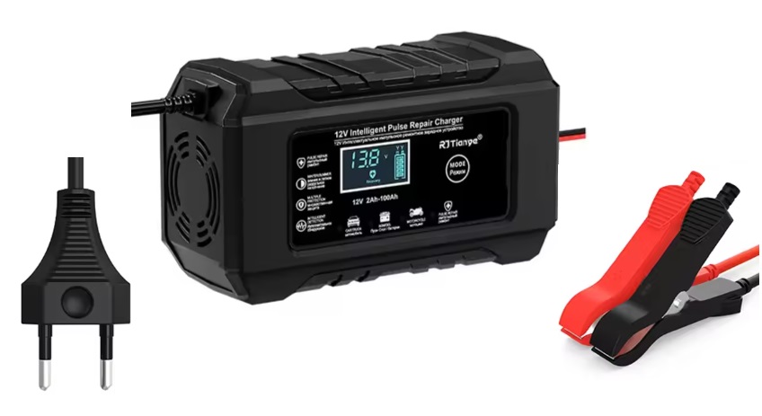 UNI Smart hitri polnilec LCD Avto AGM 6A 12V
