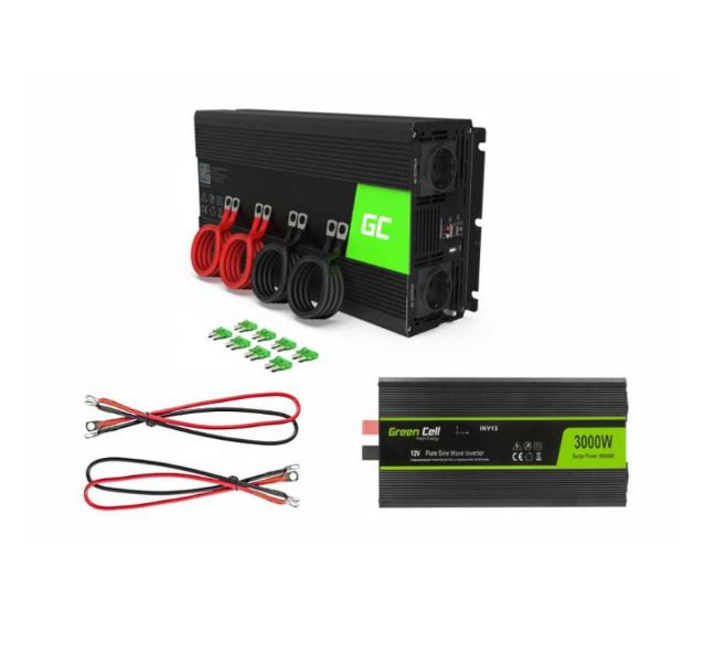 GCell Pretvornik INV10 DC12V 2000W
