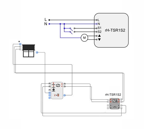 Modul F&Home ReleOddajnik rH-TSR1S2