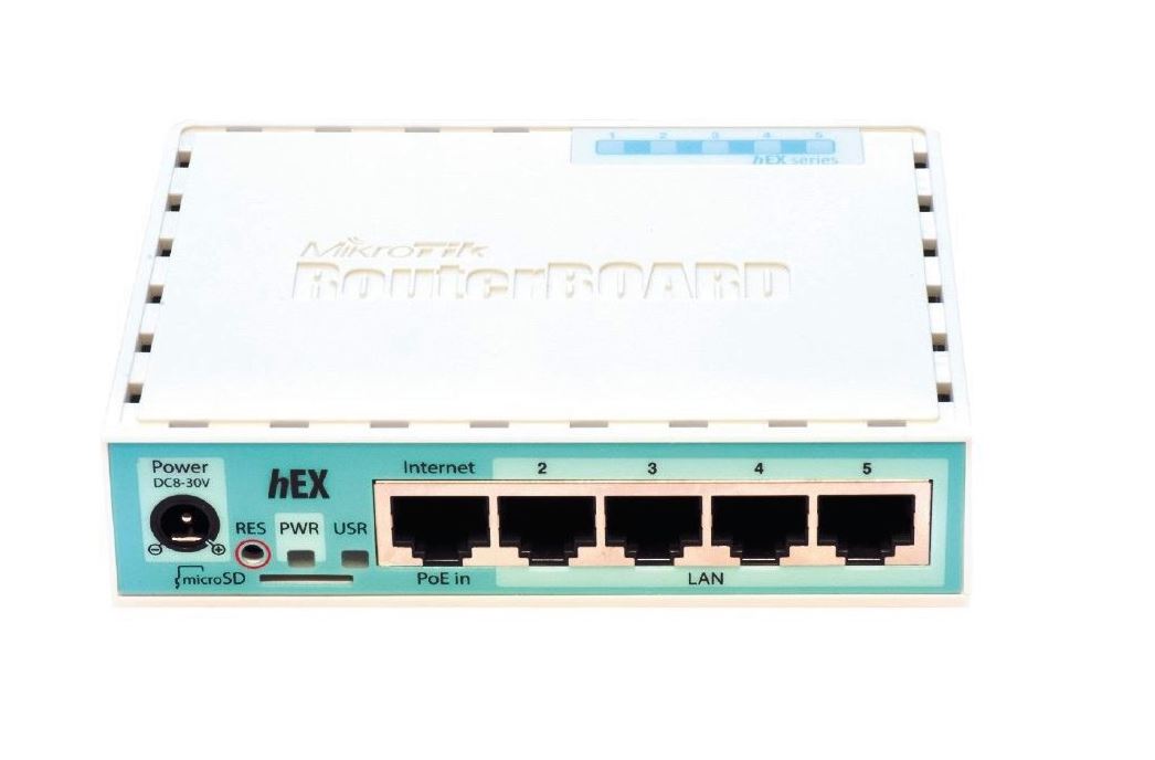 Mikrotik Router RB750Gr3 hEX
