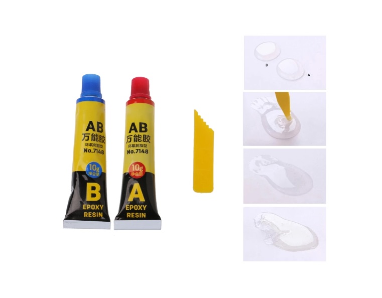 UNI Epoxy Lepilo AB 2x 10g