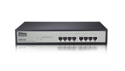 Netis PoE Switch PE6108 8xPoE AF