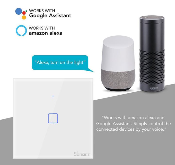 WiFi SonOff Touch stikalo T2EU-3G