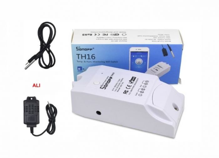 WiFi SonOff termostat TH16 + Senzor