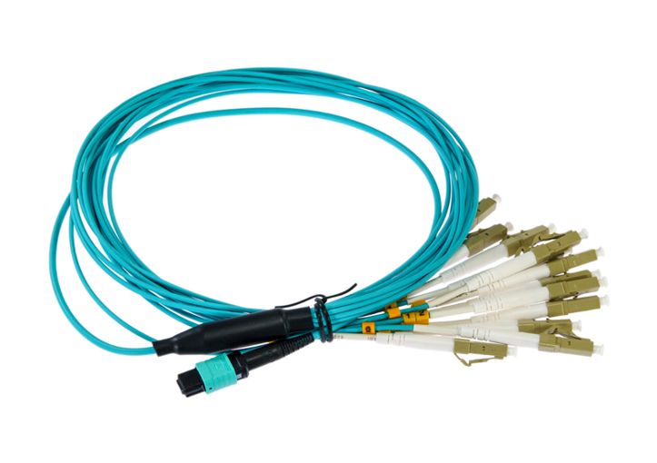Opton Patch OM3 MPO-12xLC 5m 12F