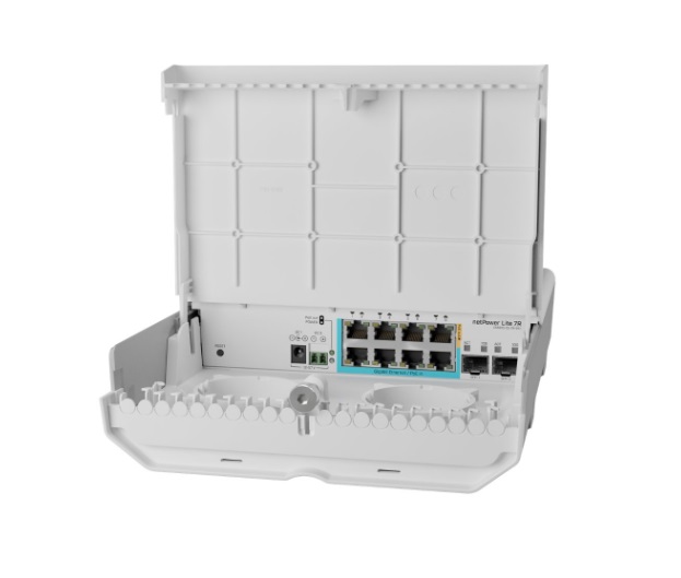 MikroTik Stikalo netPower CSS610-1Gi-7R-2S+OUT