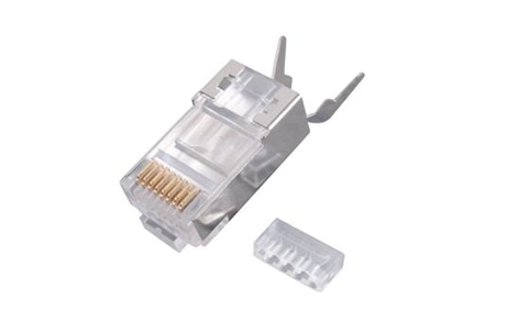 Konektor STP Cat.7 RJ45 Golden 8PIN