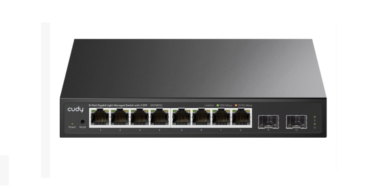 Cudy Giga Light Manage Stikalo GS108ES2