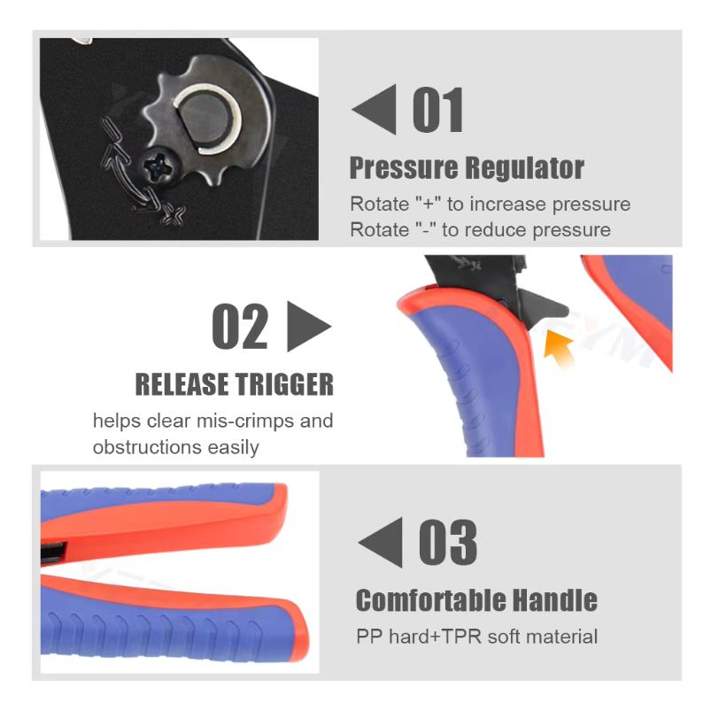 Uni Krimp Klešče Koax RF/RG 1-11MM