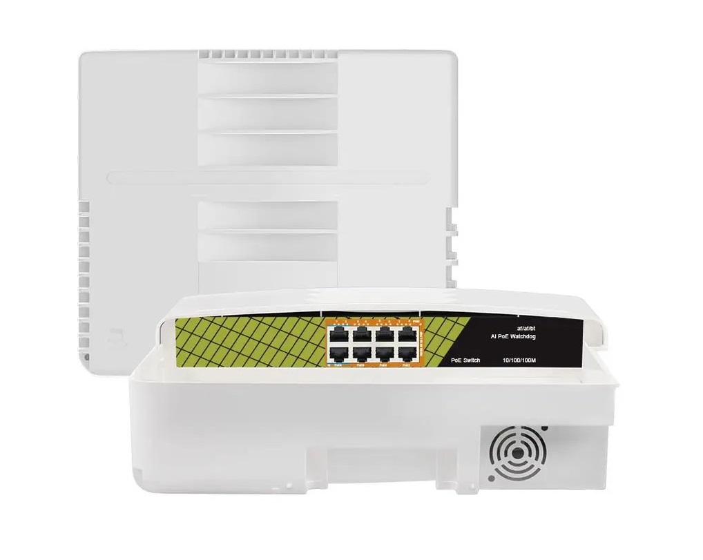 Genata Out Stikalo PoE GNT-P1008G6-F 8xLAN 8P